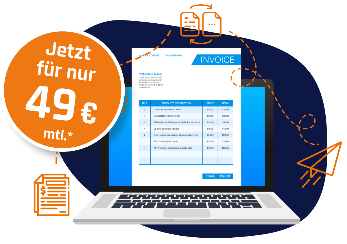 E-Rechnungen_Keyvisual_blau